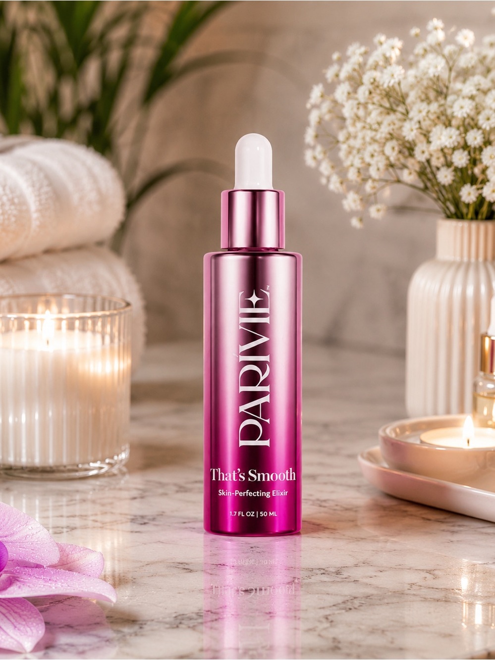 💘 PARÍVIE “That’s Smooth” Skin-Perfecting Elixir 1.7oz | by Paris Hilton | NEW